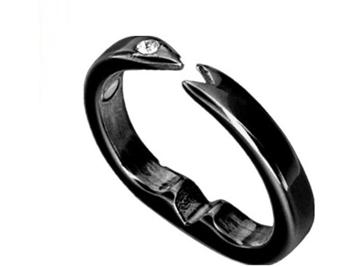 Anillo De Acupresión Terapéutico Anti Ronquidos (negro) Chrui