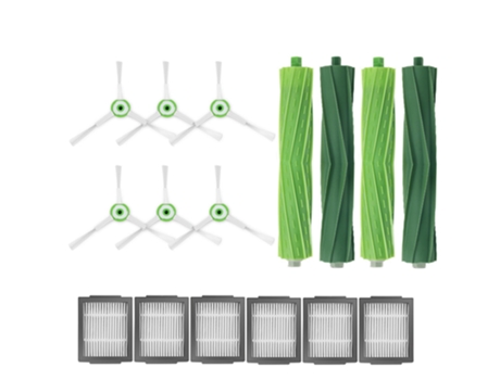 Kits de Cepillo Lateral de filtro de cepillo de rodillo para Irobot Roomba I7 I7 / I7 Plus E5 E6 E7 piezas de Robot aspirador