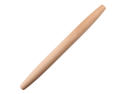 KOFIHETY Rodillo francés para hornear, rodillo profesional de madera maciza con separadores de masa ajustables, rodillo de masa de madera resistente para masa 