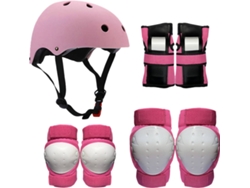 Conjunto de Equipo de Ciclismo Protección ANSELF Rosa (7)
