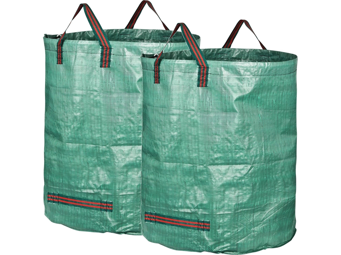 Bolsas De Basura Para Jardín, 400l, 2 Pcs