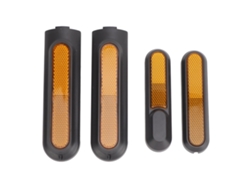 2026-4pcs Tapa De Rueda Trasera Para Patinete Eléctrico Xiaomi Pro4 Mi4 Abs Cubierta Decorativa Con Pegatinas Reflectantes