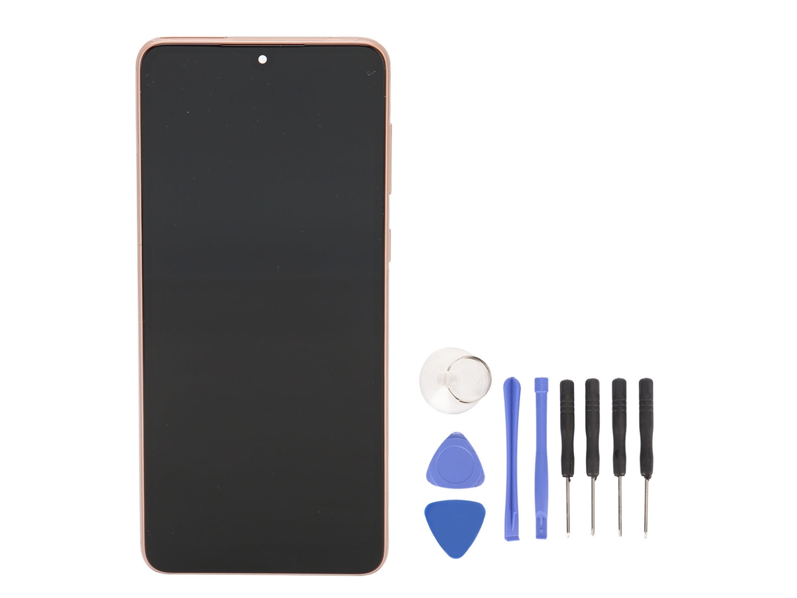 Pantalla Lcd Con Marco Y Sensor De Huellas Dactilares Para Samsung Galaxy A33 5g Gold