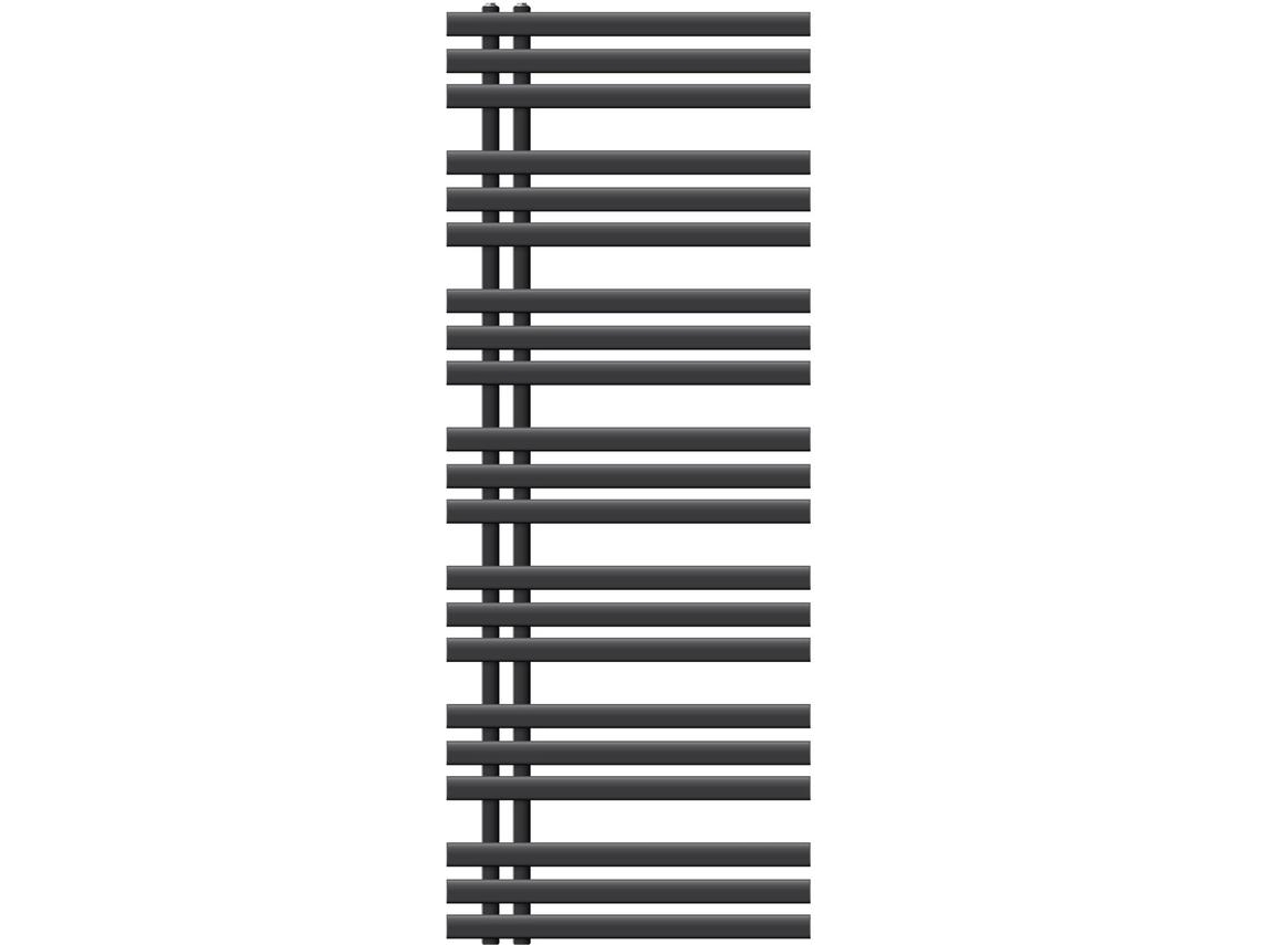 Radiador Toallero de Baño ECD Antracita (Acero - 60 x 160 x 3 cm)