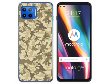 Carcasa Motorola Moto G 5G Plus TUMUNDOSMARTPHONE Dibujos Multicolor