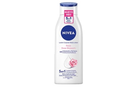 Rose Blossom Loção Corporal 5 Em 1 Nivea 400 ml