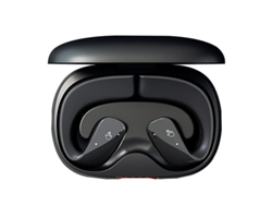 Auriculares inalámbricos T22 TWS de oído abierto con conducción ósea, deportivos, Bluetooth y micrófono, color negro