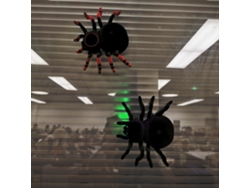 Coche Teledirigido Araña Trepadora Juguete Araña De Simulación De Halloween Aterradora Araña Eléctrica