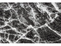 Alfombra de Pasillo Bcf Morad Mármol Antracita/Negro 90 cm