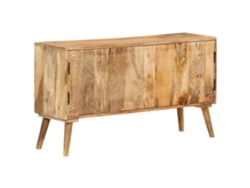 Aparador De Madera Maciza De Mango 110x30x60 Cm