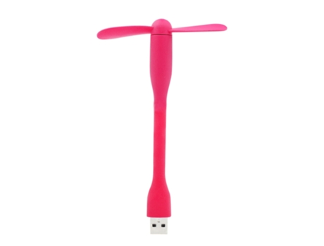 Mini Ventoinha SLOWMOOSE Portátil USB 1 W Rosa