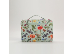 Estuche para 120 lápices, con bolsillo con cremallera para pluma estilográfica o rotuladores de acuarela. Verde*.