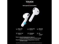 Auriculares Intrauditivos Lenovo Ht38 Tws Bt5.0 Con Sonido Hifi, Control Táctil Y Micrófono, Compatibles Con Ios/android/windows.