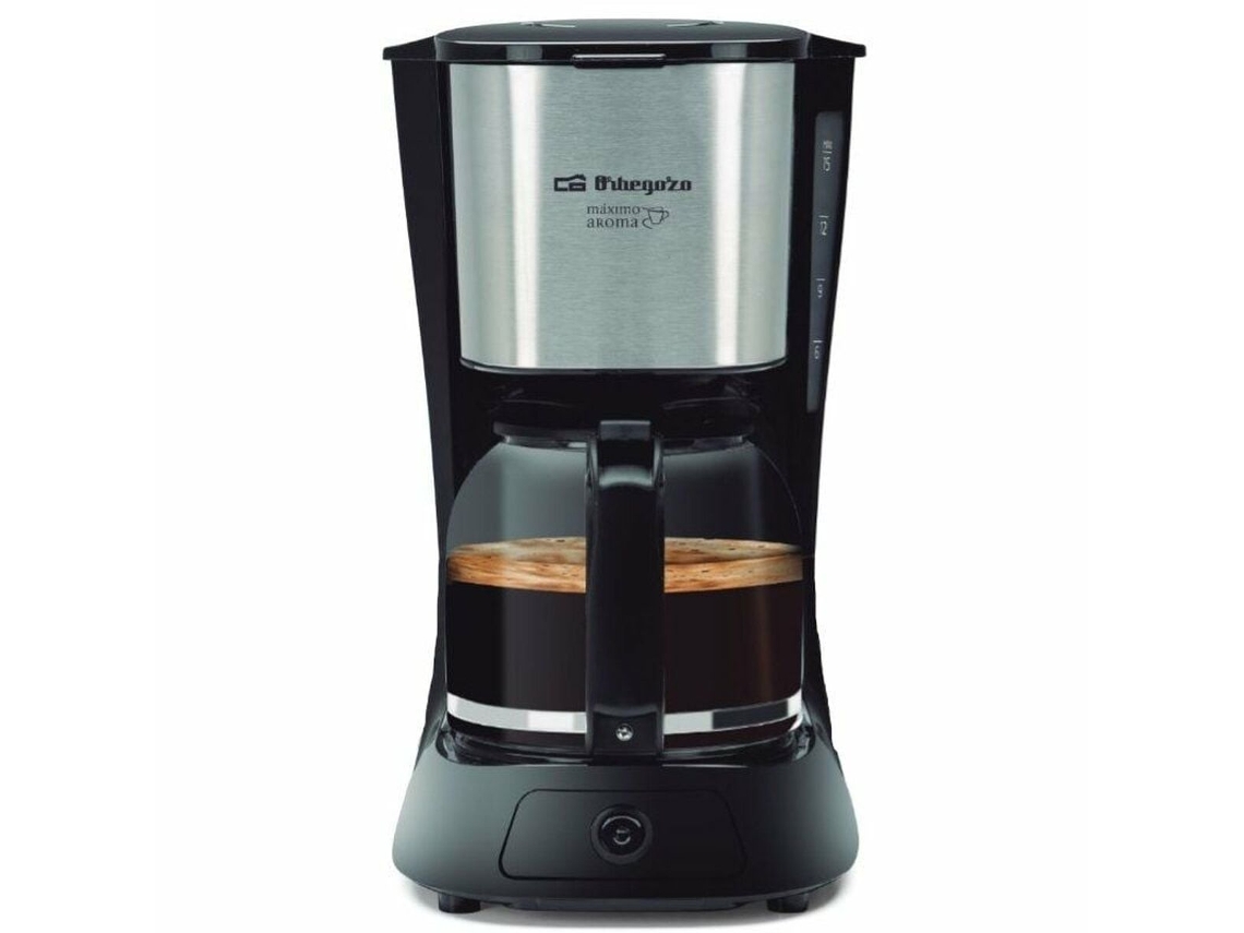 Cafetera de filtro Orbegozo 18261 (negra, 1,5 l)