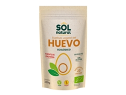 Sustituto De Huevo Vegetal Orgánico En Polvo Sol Natural 350 G