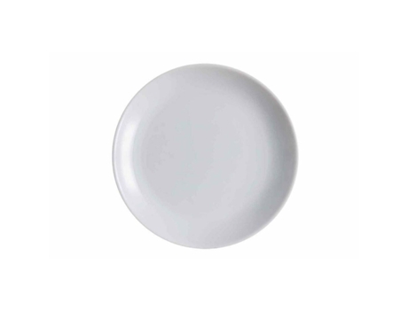 Plato Llano Luminarc Diwali Granit Gris Vidrio Vidrio Templado (25 Cm)