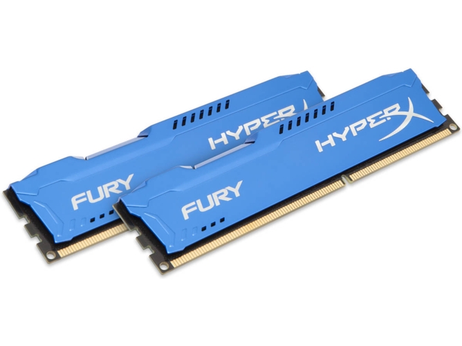 Memoria RAM DDR3 HYPERX (2 x 8 GB - 1600 MHz - CL 10 - Azul)