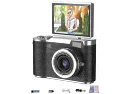 Minicámara portátil con pantalla articulada, cámara de vídeo HD para estudiantes, niños, adolescentes y viajes. ELECTVAULT1
