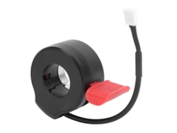 Acelerador De Pulgar Para Patinete Eléctrico, Control De Velocidad, Acelerador De Dedo, Acelerador De Pulgar, Freno, Acelerador 130x Rojo