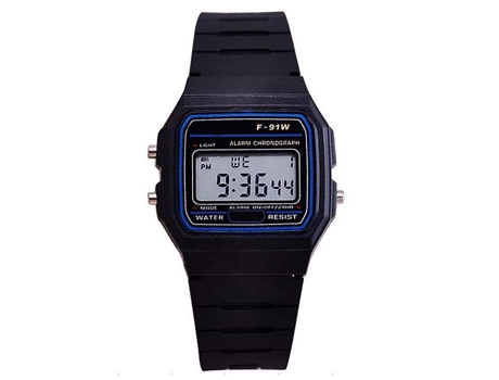 Smartwatch LUGA67 Cuadrado Digital Multifuncional Mujer Silicona Electrónico Led