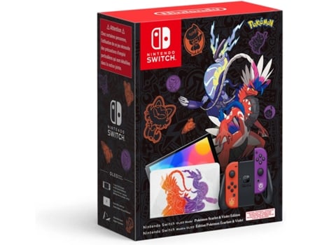 Consola Nintendo Switch Modelo OLED (64 GB - Violet & Scarlet Edition)