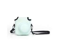 YUYSAN Bolsa de Tela para cámara instantánea de Buceo Adecuada para Fuji Instax Mini12 Bolsa de Almacenamiento para cámara Suave Verde