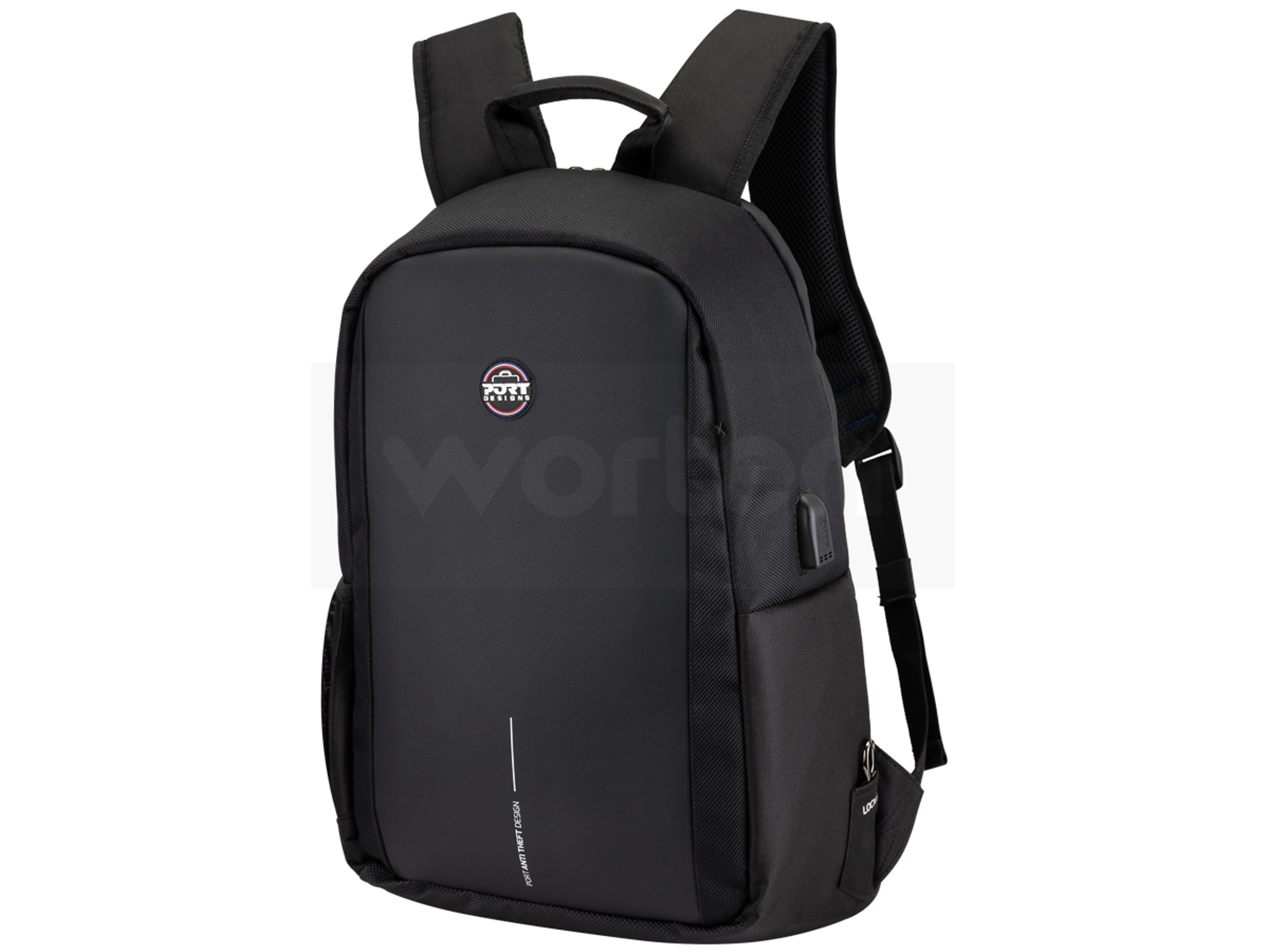 Mochila PORT Chicago (Universal - 15.6'' - Negro)