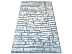 Alfombra DYWANY LUSZCZOW Acrílica Patara 0244 (Gris - 200 x 300 cm - Acrílico)