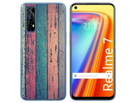 Carcasa Realme 7 TUMUNDOSMARTPHONE Dibujos Multicolor