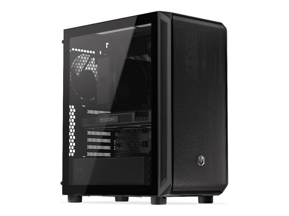 Caja Para Pc Endorfy Arx 500 Core Atx Con Ventana Negro