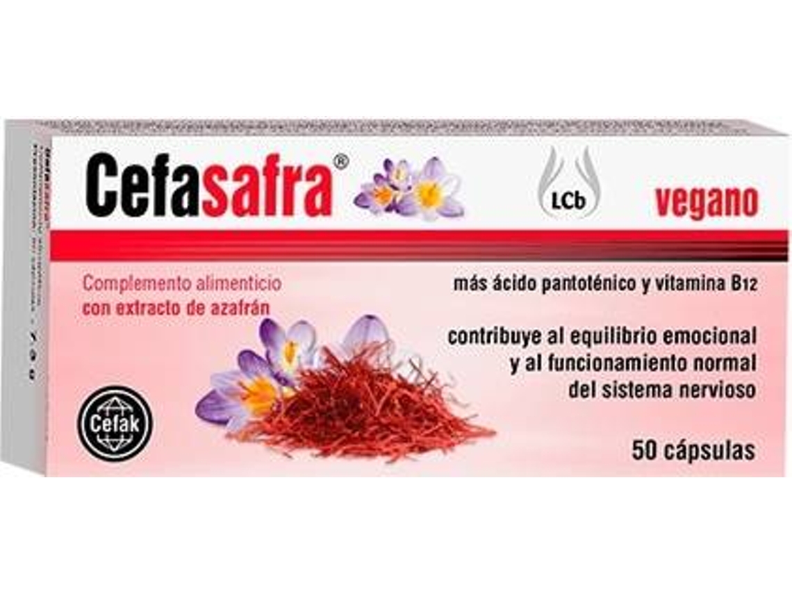 Complemento Alimentar CEFAK Cefasafra (50 cápsulas)