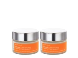 2 x Crema de noche Hydrabright con vitamina C + ácido hialurónico 50 ml