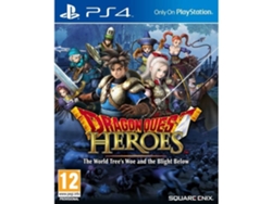 Heróis de Dragon Quest: a Desgraça Da Árvore Mundial e a Praga Abaixo