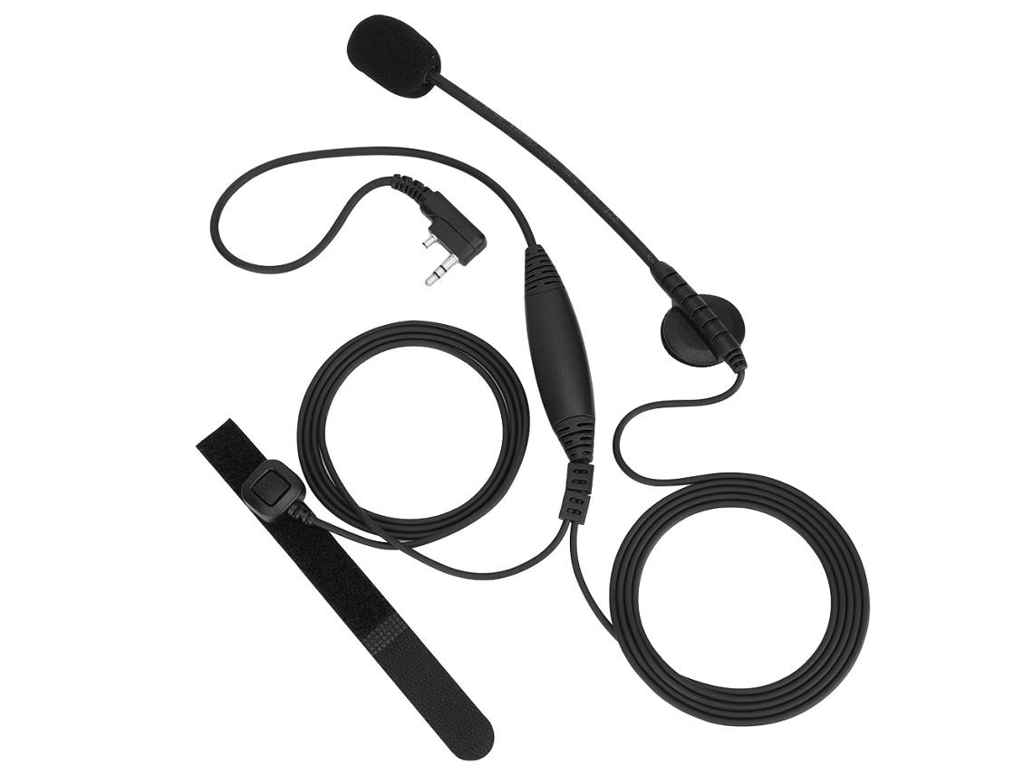Micrófono portátil con cable PTT para coche, camión y motocicleta