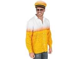 Disfraz de Hombre WIDMANN kit de cerveza: camiseta y gorra (Tam.: L/XL)
