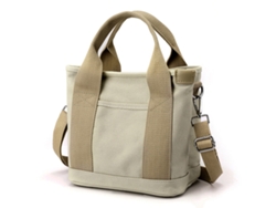 Bolso pequeño de lona, bandolera con correa ajustable, minibolso informal con múltiples bolsillos, estilo cartera Truyuety