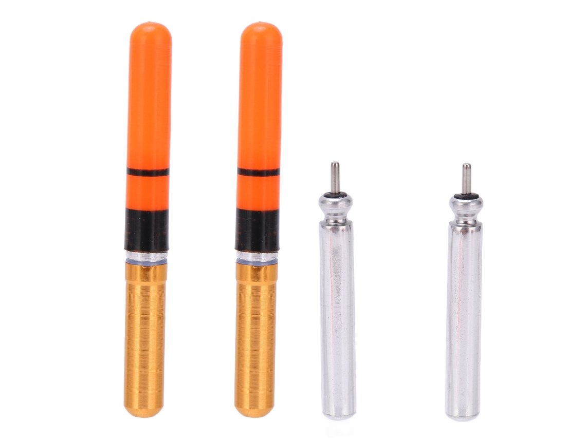 2026rebe-2pcs Flotador De Pesca Electrónico Luminoso Para Pesca En Mar Con Cabeza Luminosa Impermeable