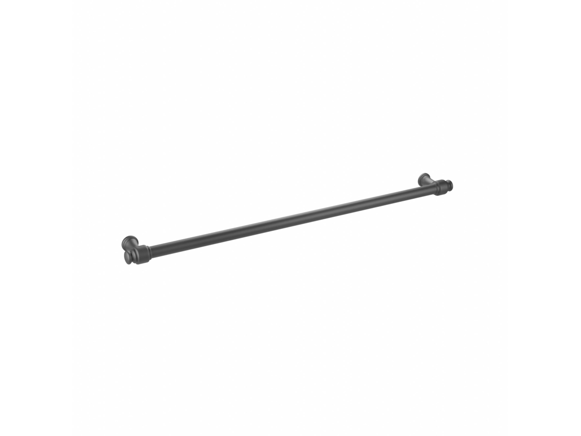 Tirador Para Mueble De Zamac Distancia Entre Ejes 320mm Barniz Negro Mate Lote De 6