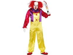 Disfraz de Hombre DISFRAZZES Payaso Asesino Amarillo (Talla: M)