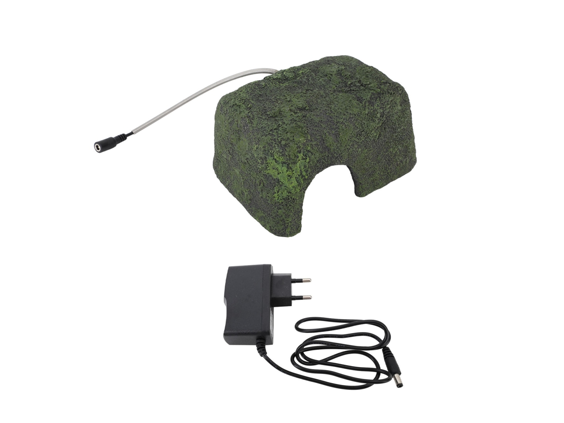 Cueva Climatizada Para Reptiles, Escondite De Piedra, 12 V, Para Lagartos Y Serpientes, Aumenta El Apetito.