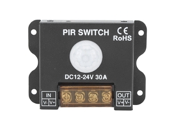 2026-sensor De Movimiento Pir Interruptor Controlador Led Para Tiras De Luz Exterior Dc12‑24v 30a