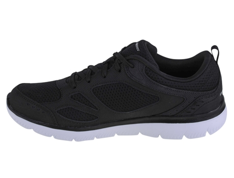 Botas de Mujer SKECHERS Summits Suited Bkw Piel Negro (41)