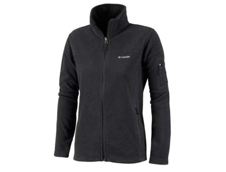 Abrigo Polar para Mujer COLUMBIA Fast Trek Ii Negro para Esquí (L)