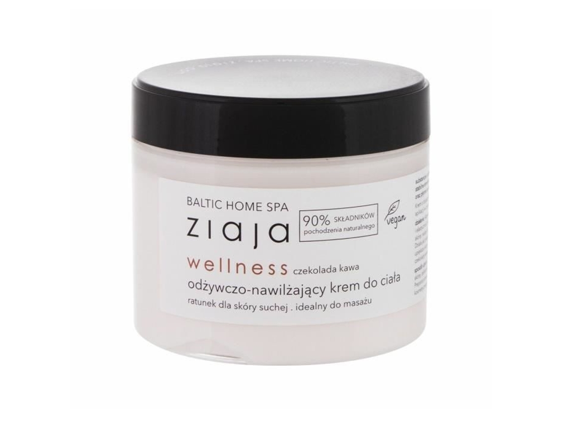 Crema corporal de chocolate Ziaja Baltic Home Spa 300 ml para cabello deshidratado