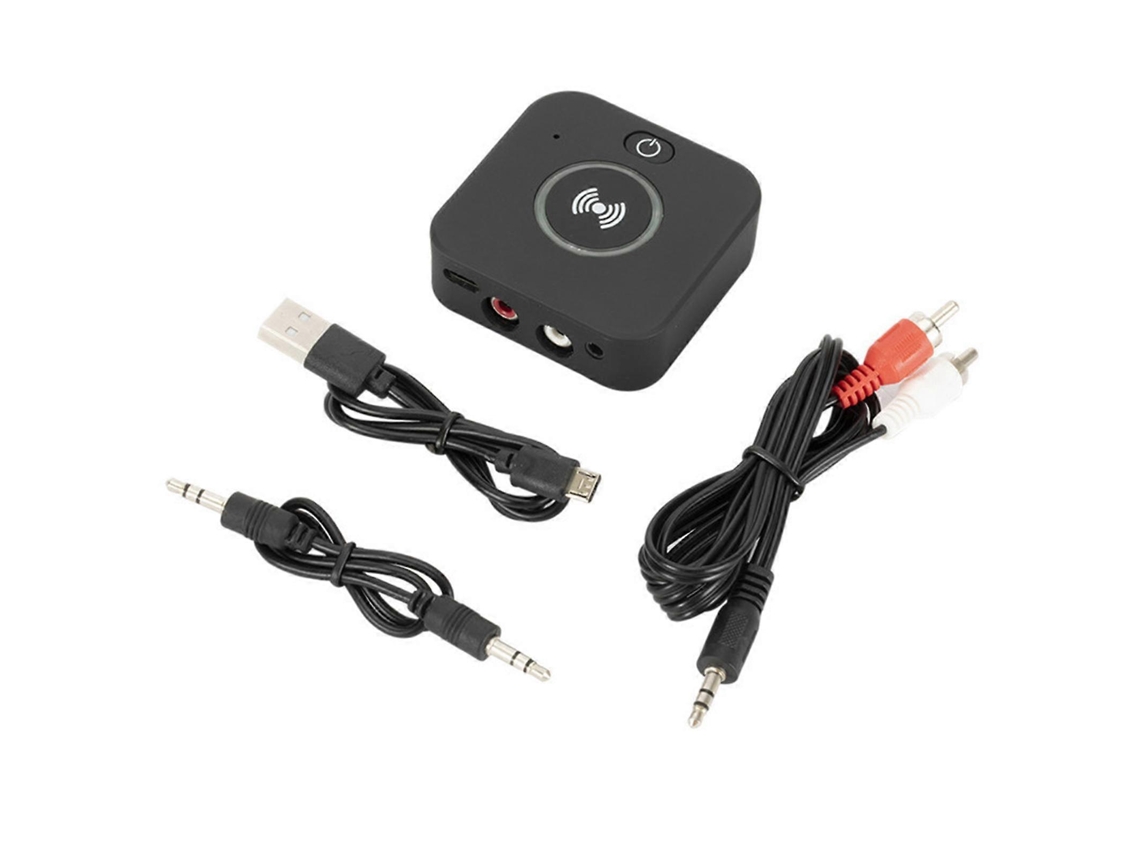 Adaptador auxiliar para transmisor y receptor Bluetooth 5.0 de Rosewell con conector RCA de 3,5 mm de baja latencia