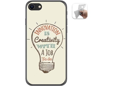 Carcasa iPhone SE 2020 TUMUNDOSMARTPHONE Creativity Multicolor