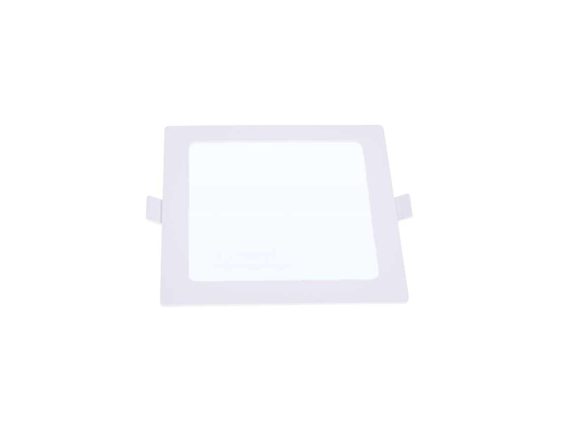 Foco empotrable Intego 2.0 PC cuadrado 6W LED 600Lm 6400K 120 C.12 5Xl.12 5Xalt.2 5Cm blanco FERRIMEX