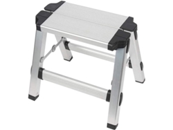 Escalera Multifuncional De Aluminio Con 2 Peldaños - Carga Máxima: 150 Kg, Diseño Doble Que Permite Usarla Como Asiento, Ligera Y Compacta.