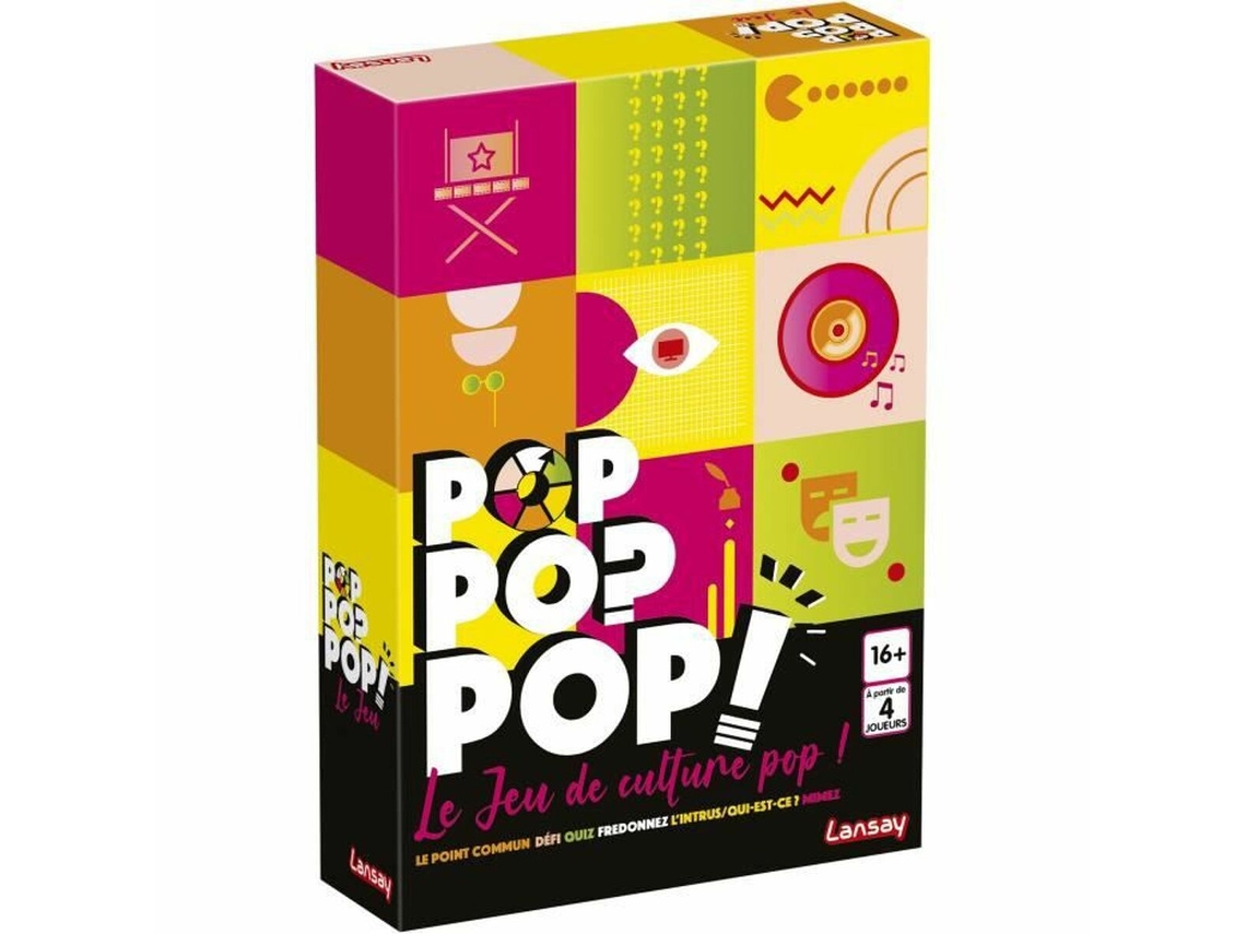 Juego Colectivo LANSAY Pop Pop Pop - Culture (Edad Mínima Recomendada: 16 años)