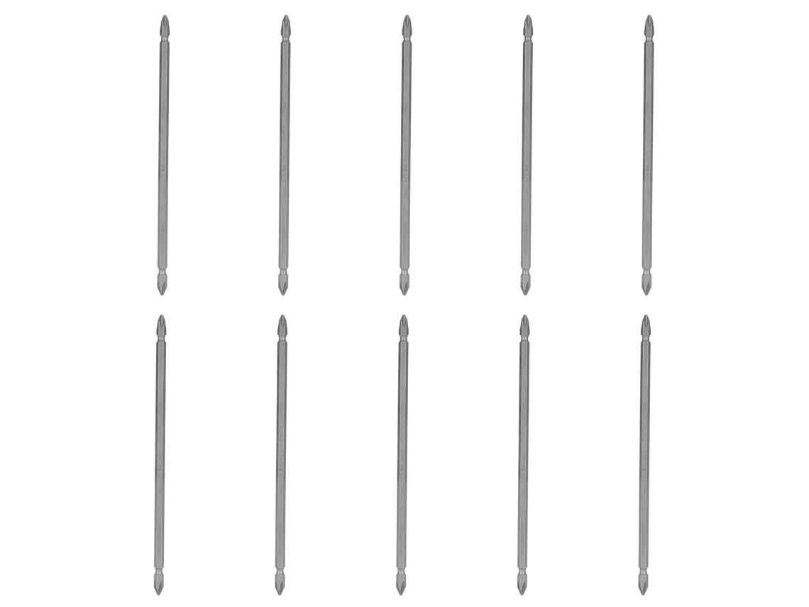 Juego De 10 Puntas De Destornillador Phillips S1/4 De 200 Mm Para Destornillador Eléctrico.